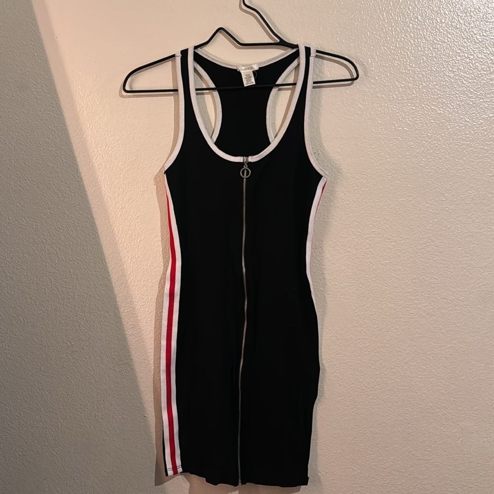Stiped Side dress